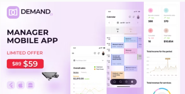On-Demand24 Manager Application (v1.0) (iOS&Android) - 按需服务管理应用