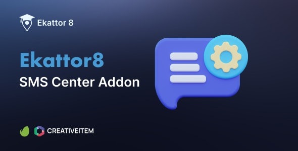 Ekattor 8 School SMS Center Addon (v2.0) - 学校短信中心插件