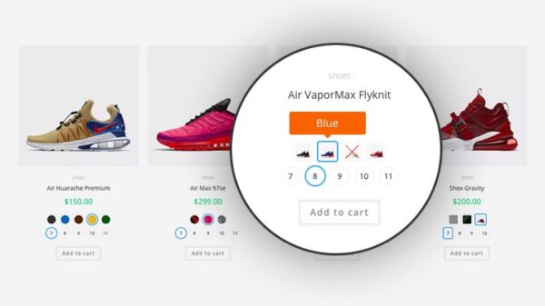 WooCommerce Variation Swatches And Photos (v3.1.11) - WooCommerce产品变体色块与图片展示插件