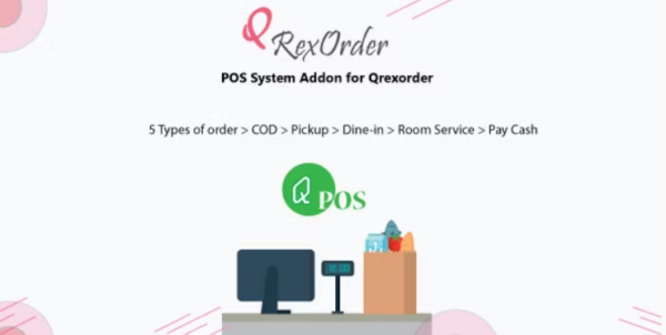 Qpos POS system Addon for Qrexorder 13 April 2024 - 适用于Qrexorder的POS系统扩展插件