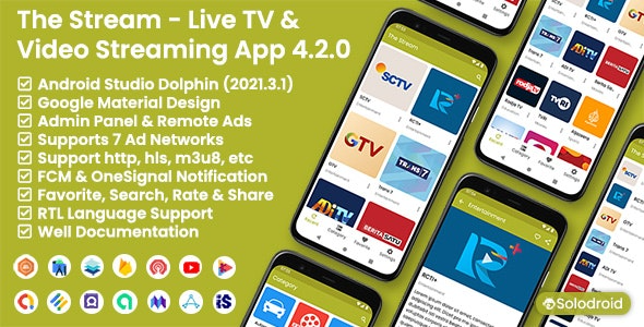 The Stream v6.1.0 TV & Video Streaming App - 流媒体电视视频应用