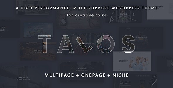 Talos (v1.3.9) 创意多功能WordPress主题