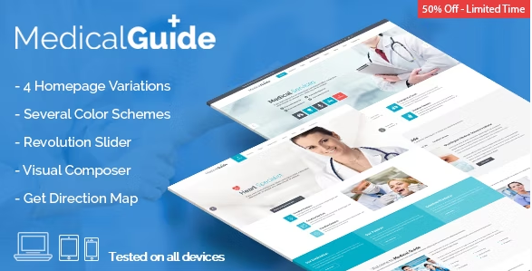 MedicalGuide (v3.0.1) 健康与医疗WordPress主题