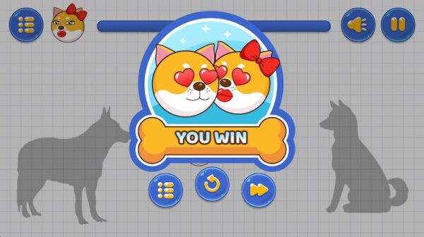 Premium Doge Lover v1.0 HTML5游戏，Construct 3开发的狗狗爱好者游戏