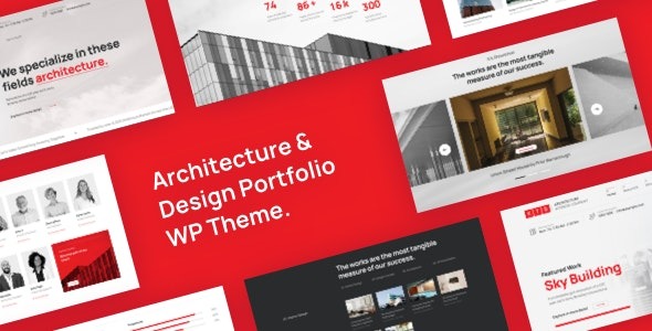 KTS v1.0.0 Architecture & Design Portfolio WP Theme - 建筑与设计作品集WordPress主题