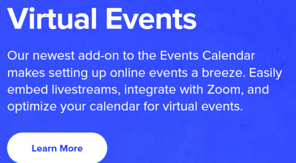 The Events Calendar Virtual Events (v1.15.8) - 虚拟活动日历插件