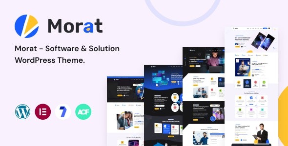 Morat v1.0.0 软件与解决方案 WordPress 主题 - 专业企业网站设计