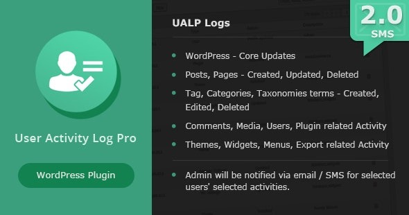 User Activity Log PRO for WordPress v2.3.5 - 用户活动日志专业版插件