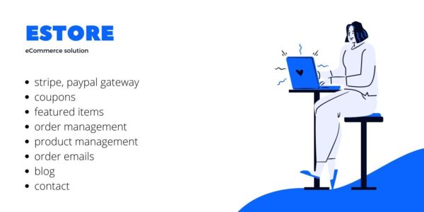 EStore v1.0 Single Vendor eCommerce Script - 单供应商电子商务脚本WordPress主题