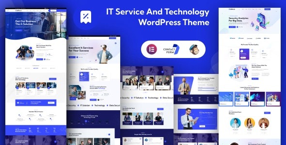 Infotek v1.0.0 IT服务与技术WordPress主题
