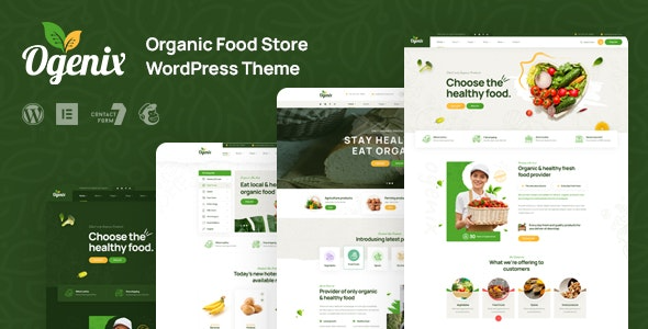 Ogenix (v1.0.0) 有机食品商店WordPress主题