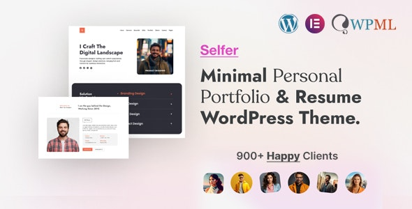 Selfer (v2.0.3) 极简个人作品集WordPress主题