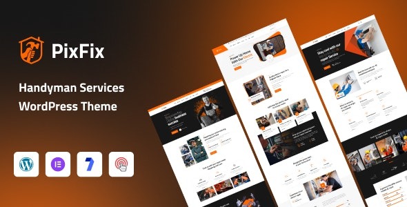 PixFix v1.0.1 维修服务WordPress主题 - 专业维修服务网站设计