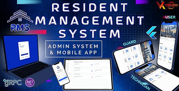 Resident v1.0 Apartment Property Management System – VKWebtech | 公寓物业管理系统WordPress主题