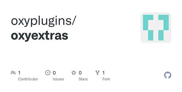 OxyExtras v1.4.7 - WordPress扩展插件，增强Oxygen Builder功能