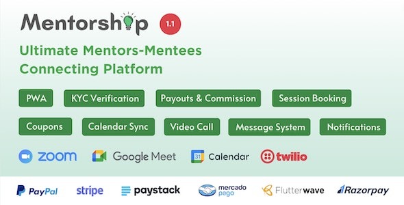 Mentorship v1.1 Ultimate Mentors Mentees Connecting Platform - 终极导师学员连接平台