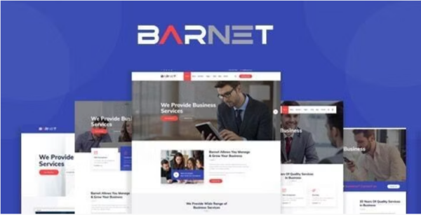 Barnet v1.9 Business Consulting WordPress Theme - 专业商业咨询WordPress主题