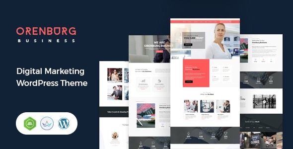Orenburg v2.3 Business Consulting WordPress Theme - 专业商业咨询WordPress主题