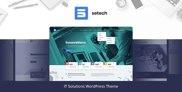 Setech (v1.0.7) IT服务与解决方案WordPress主题