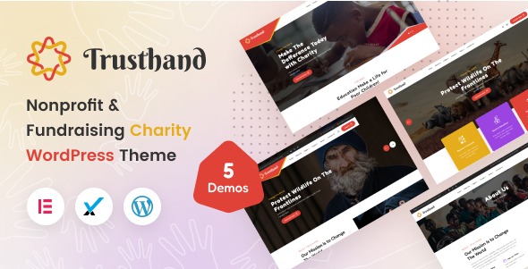Trusthand v1.0.1 Charity WordPress Theme - 慈善组织WordPress主题