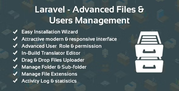 Laravel (v2.0.3) Advanced Files & Users Management - 高级文件与用户管理系统