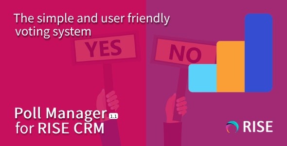 Poll Manager for RISE CRM v.1.1 - RISE CRM投票管理插件