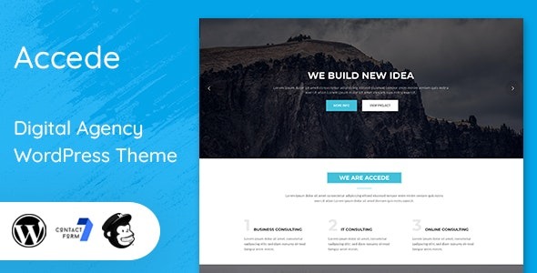 Accede v1.5 Digital Agency WordPress Theme - 数字机构WordPress主题
