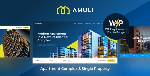 Amuli v2.3.0 房地产与物业市场WordPress主题