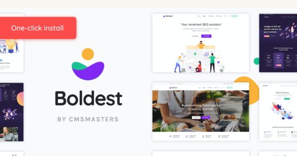 Boldest (v1.1.1) 咨询与营销机构主题