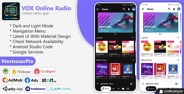 VOX Android Online Radio v8.9.1 - 安卓在线广播电台主题插件