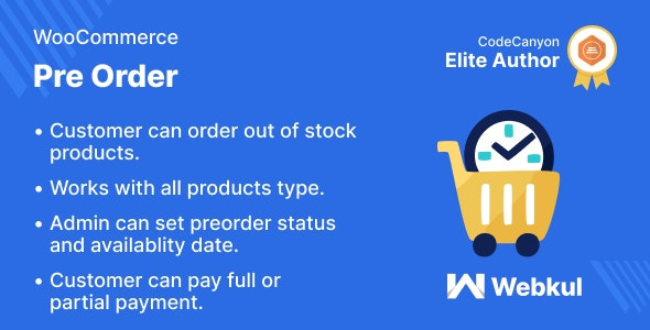 WordPress WooCommerce Pre Order Plugin v2.3.5 - WooCommerce预购插件