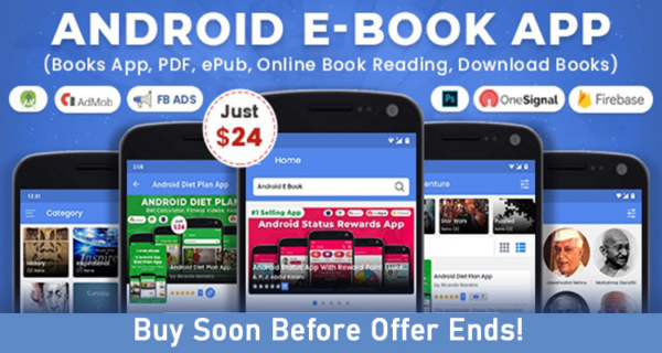 Android EBook App v19.0 (书籍应用, PDF, ePub, 在线图书阅读, 下载书籍)