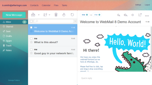 Afterlogic WebMail Pro PHP v9.7.8 - 专业网页邮件客户端解决方案