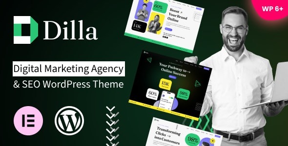 Dilla v1.0.0 数字营销机构与SEO WordPress主题