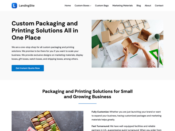 LandingSite v1.0.1 WPEnjoy Themes - 专业WordPress落地页主题