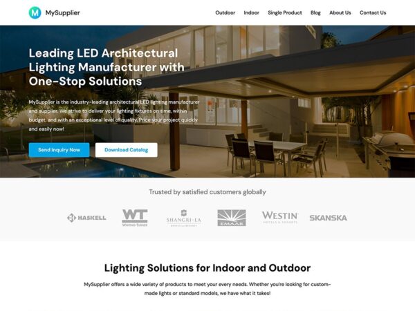 MySupplier v1.0.0 WPEnjoy Themes - 供应商WordPress主题