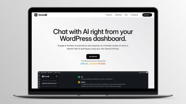 Sleek AI v1.3.7 - 直接从WordPress仪表盘与AI聊天