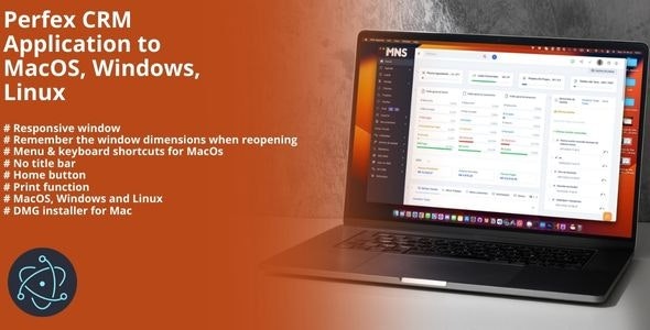 MNS v2.0.0 – Perfex CRM 应用适用于 MacOS、Windows、Linux 的多平台客户关系管理软件