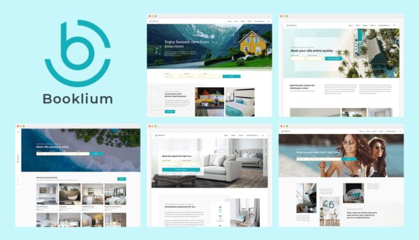 MotoPress Booklium (v1.5.0) 多功能WordPress主题，转变您的B&B业务