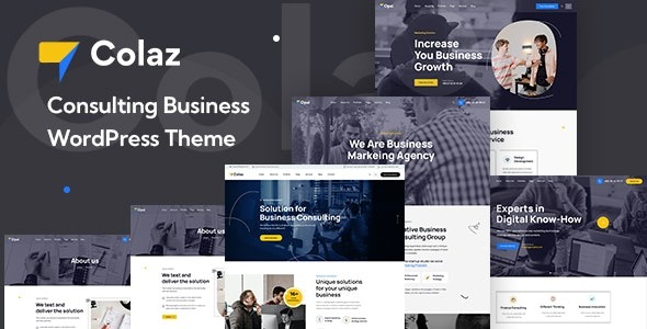 Colaz v1.0 Business Consulting WordPress Theme - 专业商业咨询WordPress主题