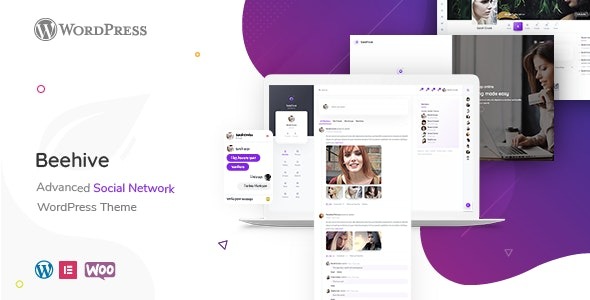 Beehive (v1.4.5) 社交网络WordPress主题 - 打造专业社交平台