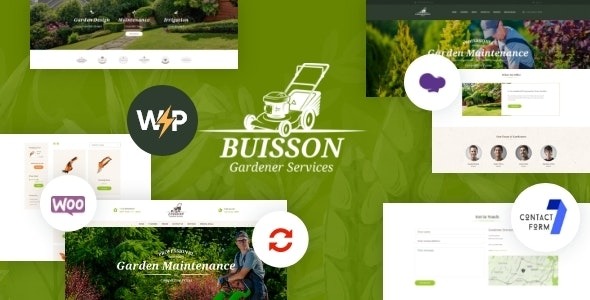 Buisson (v1.1.9) 园艺与景观美化服务WordPress主题