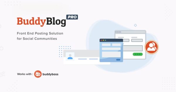 BuddyBlog Pro (v1.4.4) - WordPress社区博客插件