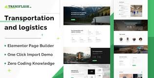 Transflash Transportation and Logistics Theme v1.0.8 - 专业运输与物流WordPress主题