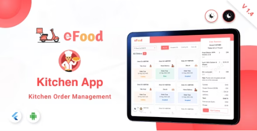 eFood Kitchen/Chef App v1.6 - 餐厅与厨师应用WordPress主题