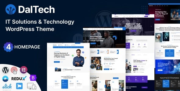 Daltech v1.0 IT解决方案与技术WordPress主题