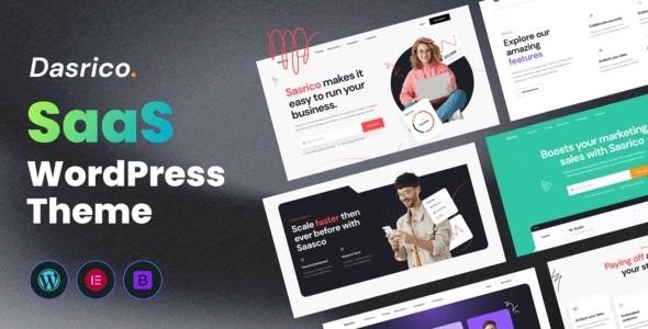 Dasrico v1.0 SaaS Website WordPress Theme - 专业SaaS企业网站WordPress主题