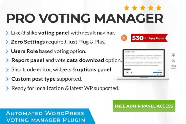 BWL Pro Voting Manager v1.4.1 - WordPress高级投票管理插件