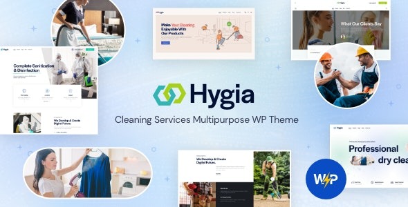 Hygia (v1.12.0) 清洁服务多功能WordPress主题