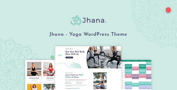 Jhana (v1.1.7) 瑜伽WordPress主题 - 专业瑜伽网站设计